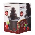 Home Chocolate Fountain Automatic Melting Hot Pot Melting Machine with Heating Melting Tower Homemade Chocolate US Plug. 