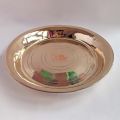 Axia Krafts Bronze Plate Chares Thaal 10 inches Kansha Plate Medium Nepali Thali. 