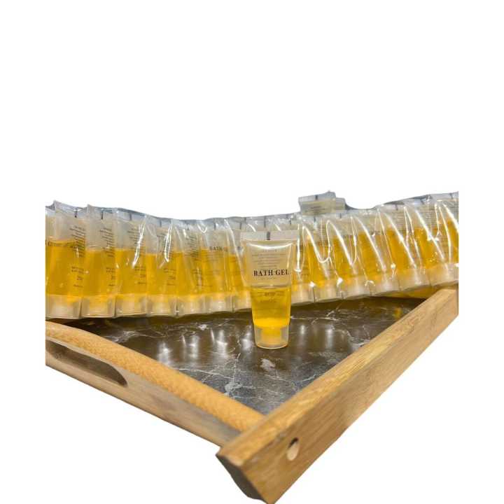 Bath Gel 20ml - Pack of 10 (For Hotels, Travel Accessories) Shower Gel