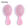 Wenefang Girls Hair Comb Candy Color Hairbrush Scalp Massage Comb Women Wet Curly Detangle Hair Brush Girl Hair Brush Baby Pink Hairbrush. 