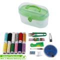 Multi-colorline, Needle Wearer, Tape, Ear Spoon etc Treasure Box, Daily Necessities Sewing Box, Random Color Delivery. 