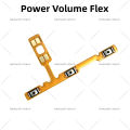 For OPPO A16K A16E CPH2185 CPH2179 Power button flex on / off Switch Button Side Key Volume Up Down Flex Cable. 