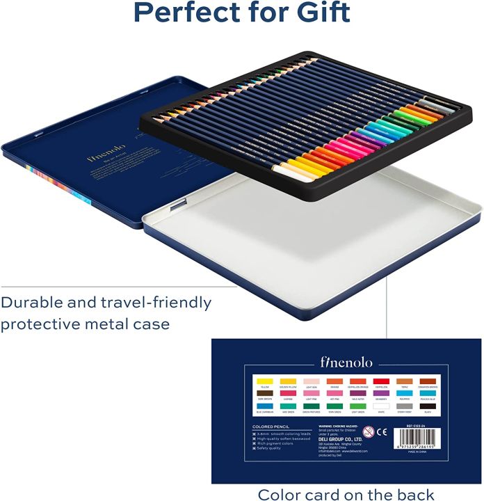 Water%20Based%20Pencil%20Colour%20/Finenolo%2024%20Colour%20Water%20Soluble%20Pencil%20Colour%20-%20Image%204