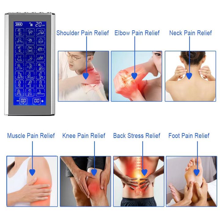 Pulse%20Digital%20Meridian%20Therapy%20Electronic%20Pulse%20Massager%20Machine%2024%20Modes%20Muscle%20timulator%20Pain%20Relief%20-%20Image%202
