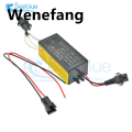 Wenefang 1Pcs DC 12V to 900V CCFL Inverter Male Connection For CCFL Angel Eyes E46 E39 E53 Driver Projector Lens Light Ballast Box. 