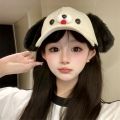 New style Cap cotton ladies adjustable sun hat for girls funny puppy ears unisex baseball cap shade summer. 