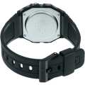 Casio F-91W-3Dg Digital Multi-Function Black Rubber Watch For Men. 