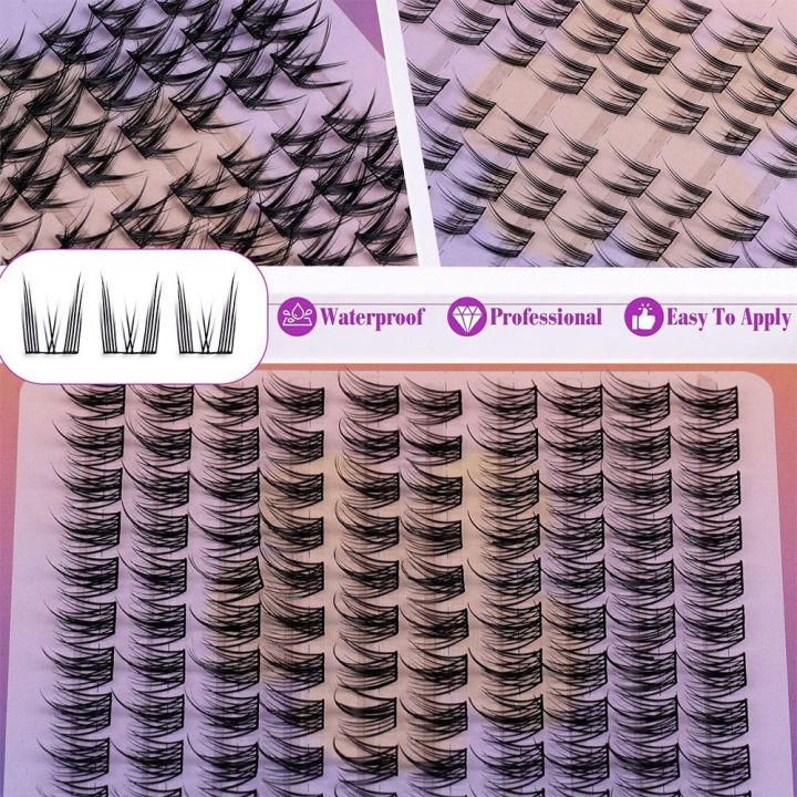 Volume%20Manga%20Lash%20Clusters%20Anime%20Spiky%20Cluster%20Eyelash%20Extensions%20Cosplay%20Thin%20Band%20Individual%20Lashes%20DIY%20at%20Home%20-%20Image%203