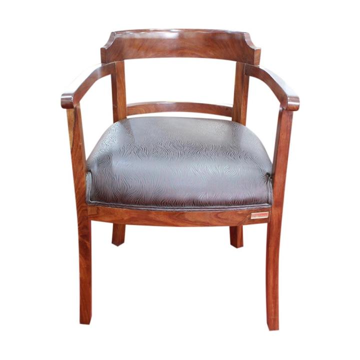 Sunrise Furniture Seesau Wood Visiting Chair - Walnut