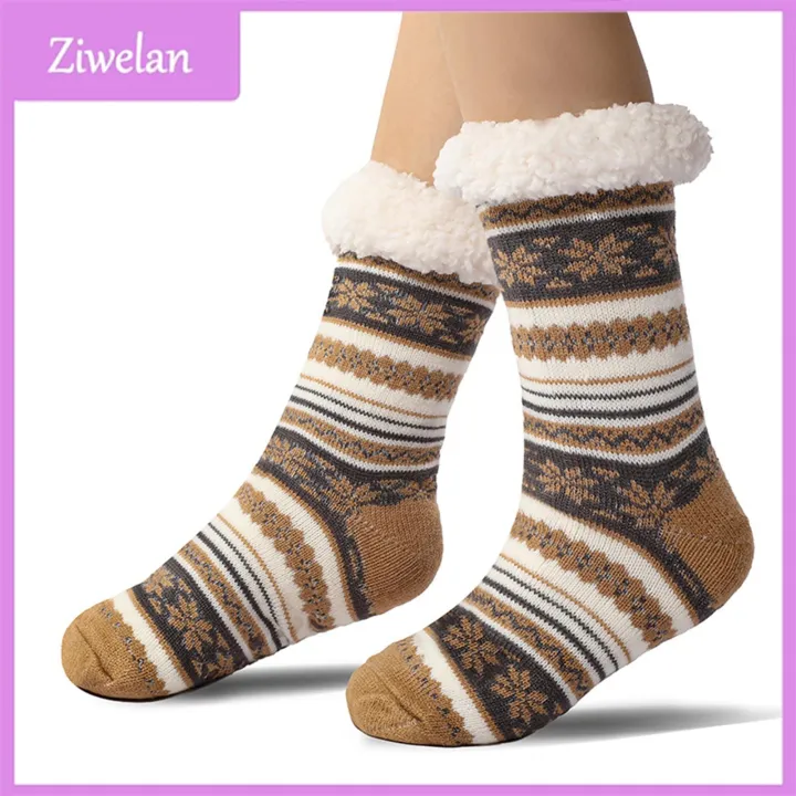 Ziwelan%20Slipper%20Socks%20with%20Extra%20Soft%20Lining%20Cozy%20Winter%20Slipper%20Socks%20with%20Non-slip%20Grips%20for%20Men%20Women%20Ultra%20Thick%20Cashmere%20Warm%20Fuzzy%20Home%20Socks%20Silicone%20Grip%20Slipper%20Socks%20for%20Women%20-%20Image%203
