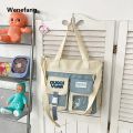 Wenefang transparent bag School Bags For Teenage Girls Kawaii Shoulder Bag Women Handbags and Purses Multipockets Transparent Itabag New Crossbody Bags. 