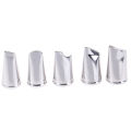 5pcs Rose Petal Metal Cream Tips Cake Decorating Tool Icing Piping Nozzles DD7. 