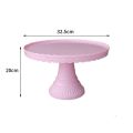 Durable Creative Birthday Party Wedding Decoration Home Dessert Fudge Cake Stand Dessert Storage Holder Display Rack Desktop Tray. 