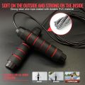 ProFit Adjustable Tangle-Free Bearing Jump Rope – Smooth Rotation with Non-Slip Handles for Ultimate Skipping Performance. 