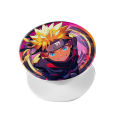 Naruto Anime Uzumaki Naruto Smile Color Design Pop Sockets Expanding Grip And Stand For Mobiles Smartphones And Tablets. 
