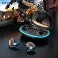 Sutuiying NEW X55 TWS Wireless Bluetooth Earbuds headset Waterproof Earphones Profesional Mini earpiece TWS Stereo Headphones for phone xiaomi iphone. 