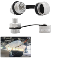 Car Aluminum Alloy Oil Drain Valve Quick Drain Suitable Quick Twist Oil Drain Valve for M12x1.25 with Hose Parts. 