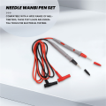 Tester Probe Pen Multimeter Pen Silicone Test Leads 20A 1000V Replaceable Needle Probes Tester Cables for Multimeter. 