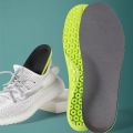1Pair Sports Insoles Cuttable High Elastic Soft Breathable Shock Absorption Sneakers Shoe Pads. 