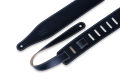 Levy's Leathers DM17-XL-BLK Genuine Leather Guitar Strap - XL Black. 