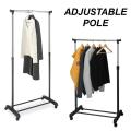 Single-Pole Clothes Hanger Single-Pole Telescopic Movable Portable Clothes Rack/Clothes Rack. 