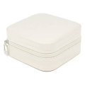 Portable Jewelry Storage Box Travel Organizer Case Leather Storage Earrings Necklace Ring Jewelry Organizer Display C. 