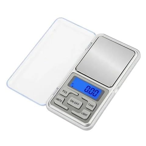 Pocket Digital Weight Scale - 0.01g to 400g | Jewelry Scale | Gold Weighing Machine | Small Portable Scale for Shop & Kitchen