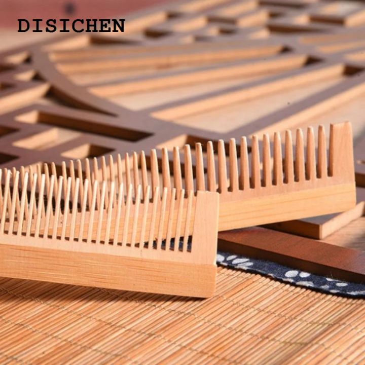 DISICHEN%20%E3%80%902025%20Version%E3%80%91%201Pcs%20Small%20Wood%20Comb%20Massage%20Wood%20Comb%20Smooth%20Hair%20Scalp%20Comb%20Hair%20Care%20Massage%20Bamboo%20Hair%20Portable%20Wood%20-%20Image%202