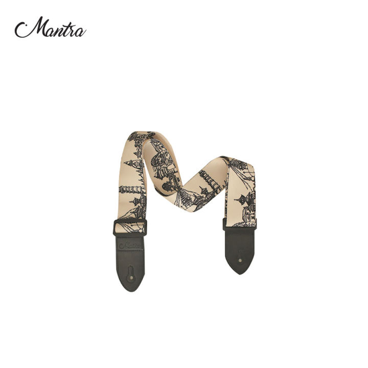 Mantra Nepali Heritage Printed Guitar Strap