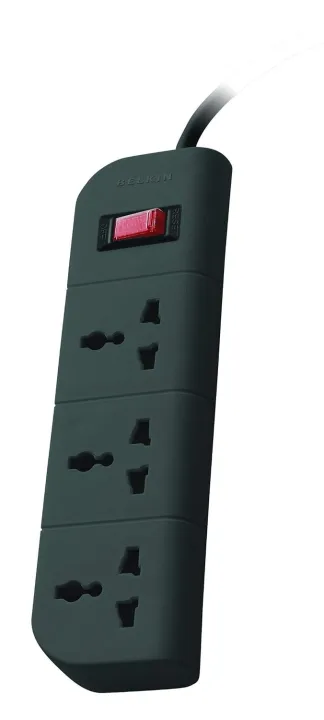 Belkin%203-Socket%20Surge%20Protector%20with%20LED%20Indicator%20-%20Universal%20Plug%20Type%20%7C%20Belkin%20Extension%20Cord%20%7C%20100%25%20Genuine%20-%20Image%202