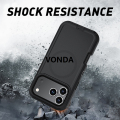 VONDA Otter Armor Box Shockproof Defender for Magsafe Phone Cases For IPhone 17 Pro Max 17Air Magnetic Anti-Drop Hard Cover with Clip Affordable. 