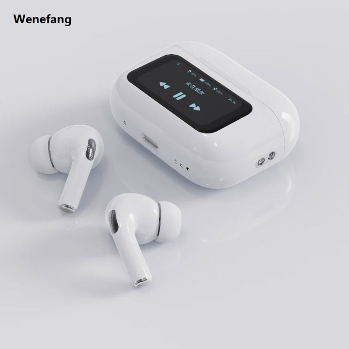 Wenefang%20Airpods%20Pro%202%20Full%20Touch%20Screen%20Display%20Wireless%20Earbuds%20With%20ANC/ENC%20Double%20Dark%20Noise%20Reduction%202025%20New%20A9%20Pro%20Touch%20Control%20Airpods%20with%20Display%20Premium%20Quality%20Airpods%20Pro%202nd%20Generation%20-%20Image%202
