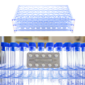 Plastic Test Tube Rack for 12-13MM Test Tubes 50 Hole Positions. 