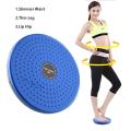 Waist Twister, Multifunction Waist Twisting Disc Body Aerobic Exercise Figure Trimmer Balance Rotating Board - Blue. 