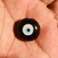 Blue Evil Eye Charm. Amulet. Round Shape Pendant For Necklace & Bracelet. 