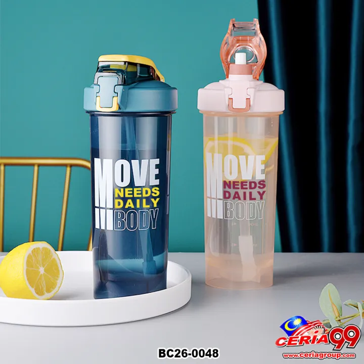 Spn'S%20800Ml%20Sport%20Shaker%20Water%20Bottle%20With%20Straw%20Whey%20Protein%20Powder%20%7C%20Move%20Your%20Body%20-%20Image%206