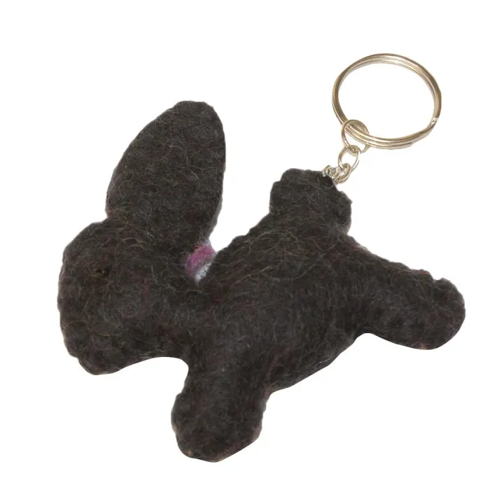 Dark%20Grey%20Handcrafted%20Felt%20Key%20Chain%20-%20Image%203