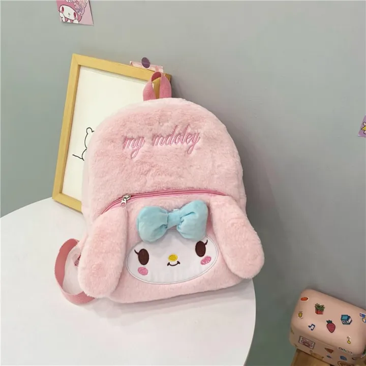 1Pcs%20Fashionable%20Kuromi%20My%20Melody%20Cinnamoroll%20Shoulder%20Bag%20Anime%20Simple%20Embroidery%20Handbag%20Plush%20Cute%20Cartoon%20Backpack%20for%20Lady%20Female%20Women%20Girls%20-%20Image%207