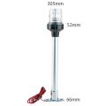JINMY 2X 12-24V Waterproof Marine Boat Sailing Light Lamp Yacht Stern Anchor Light LED Navigation Lights 360 Degree Boat Light. 