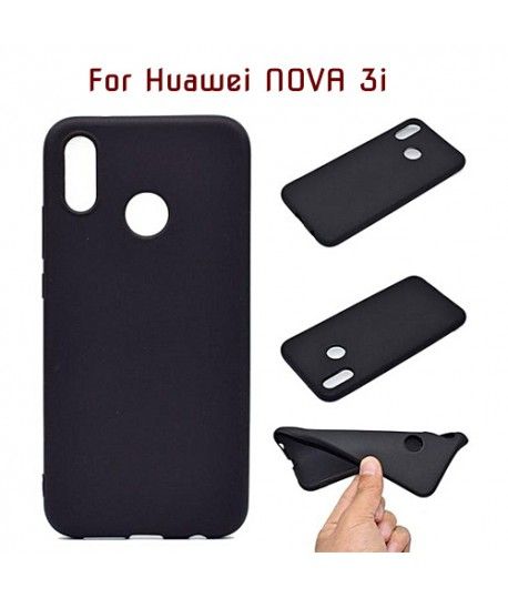 For%20Huawei%20Nova%203i%20Case%20Silicon%20Glossy%20Back%20Candy%20Color%20TPU%20Rubber%20Cover%20-%20Image%203
