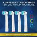 Head Compatible with Oral B Braun Electric Toothbrush 4-16Pcs/Set Precision Replacement Brush Heads For Smart Genius. 