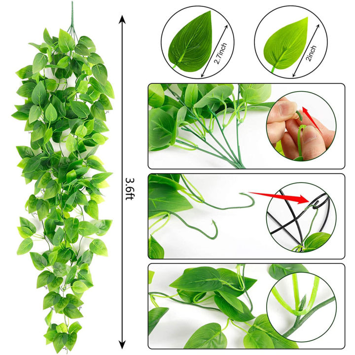 Heavy%20Money%20Plant%20Lahara%20Of%20Rubber%20For%20Decoration%20(3Pec%20Of%208ft)%20-%20Image%207