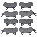 8pcs Motorcycle Front Rear Brake Pads Set 715900380 715900379 for X3/MAX/Sport/Trail 2017-2024 715900386. 