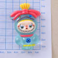 Cartoon Oversized Ice Transparent Labubu Costume DIY Resin Accessories Cream Glue Cup Fridge Magnet Decoration Materials. 