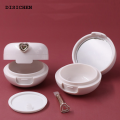DISICHEN Fashion 1Pcs 20g White Lip Film Bottle Lip Film Box with Brush Lip Balm Empty Bottle. 