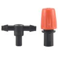 (GGBR) Garden Automatic Drip Irrigation Set,30M Adjustable Mini DIY Irrigation Kit,1/4 inch Heavy Duty Tube Watering Kit for Patio Lawn Garden Greenhouse Flower Bed. 