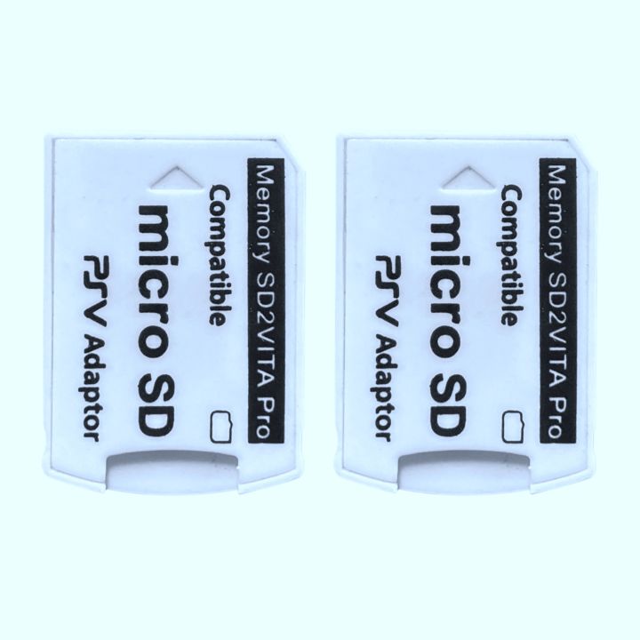 2X Version 6.0 SD2VITA For Memory TF Card for PSVita Game Card PSV 1000/2000 Adapter 3.65 System