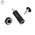 Stereo Converter Audio Jack Adapter for Audio Headphones&Microphone -6.3mm 1/4 female to 3.5mm 1/8 male. 
