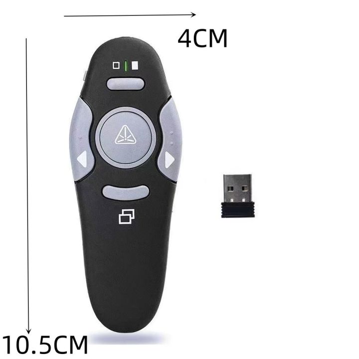 PowerPoint%20Clicker%20Black%20Pointer%20Pen%202.4GHz%20Compact%20USB%20Red%20Light%20Slide%20Advancer%20Office%20-%20Image%202