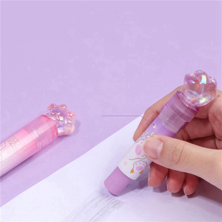 ZOROOM%204X%20Cat%20Erasers,%20Cute%20Erasers%20Erasers%20for%20Kids%20Pink%20Erasers%20Kawaii%20Erasers%20Lipstick%20Eraser%20Retractable%20Eraser%20-%20Image%204